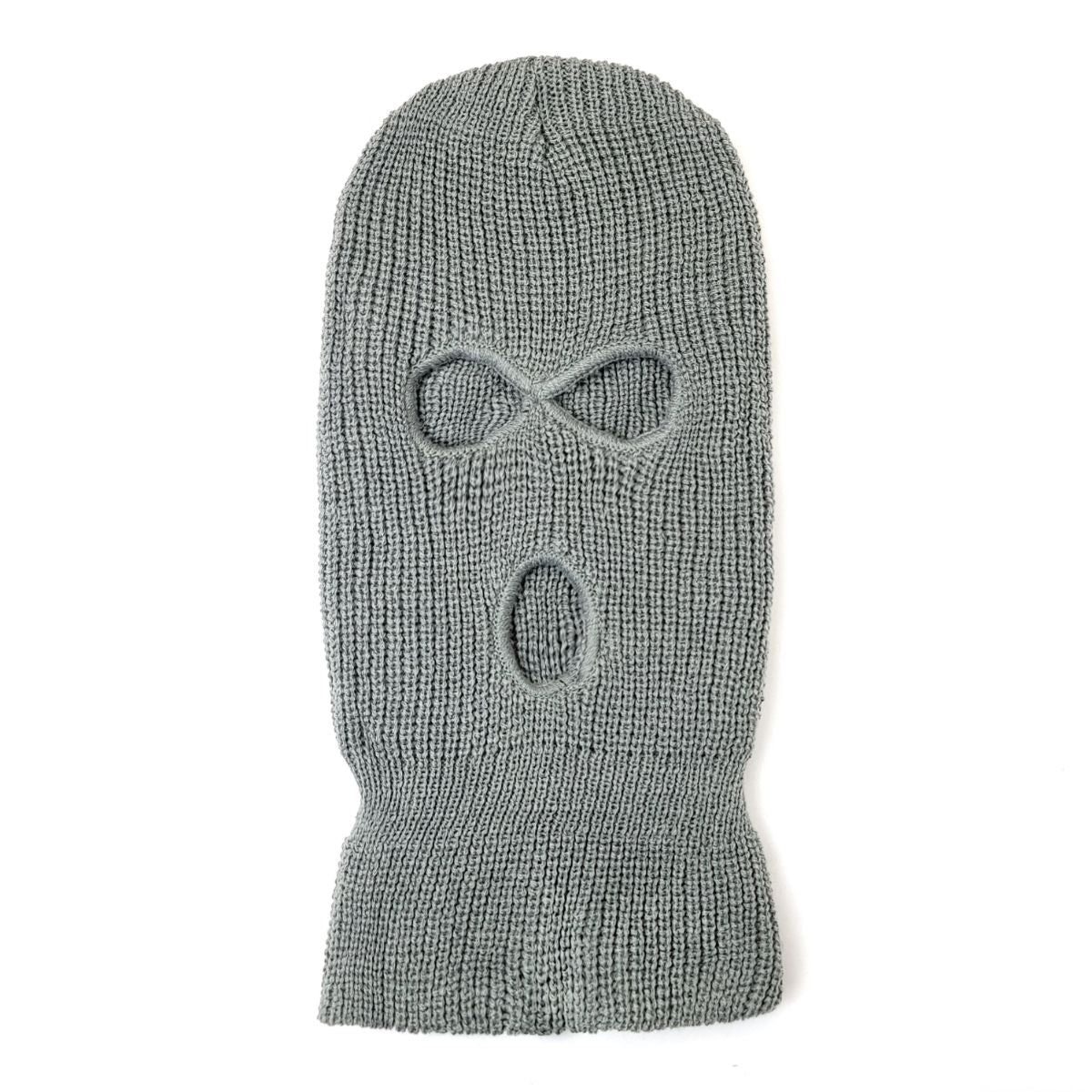 3 Hole Balaclava - JF3, Multi-Coloured Light Grey OSFA