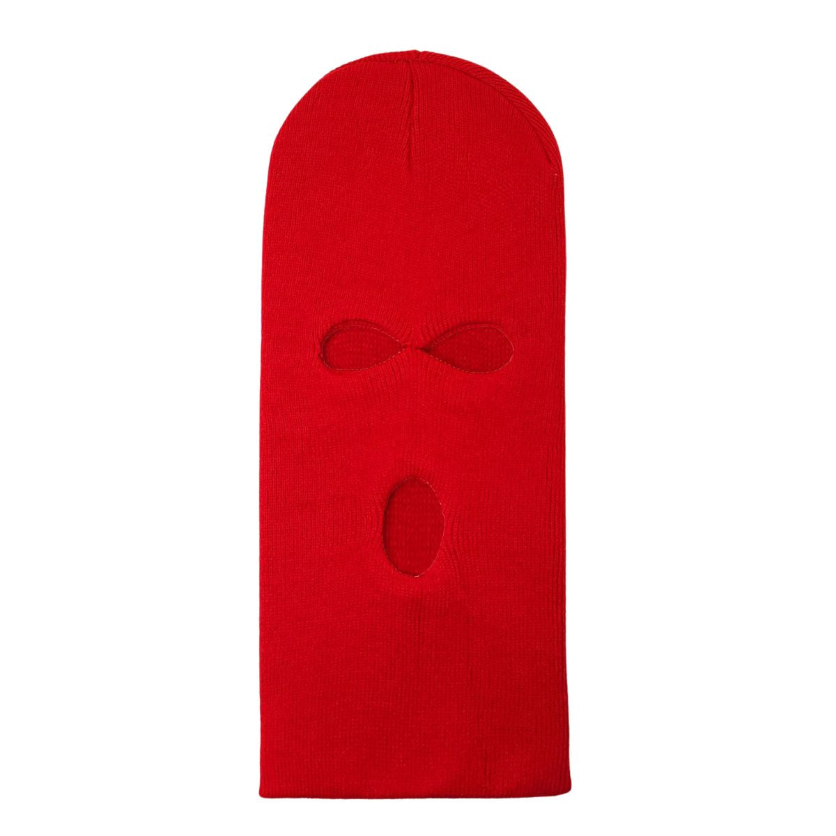 3 Hole Balaclava - XO3, Multi-Coloured Red OSFA