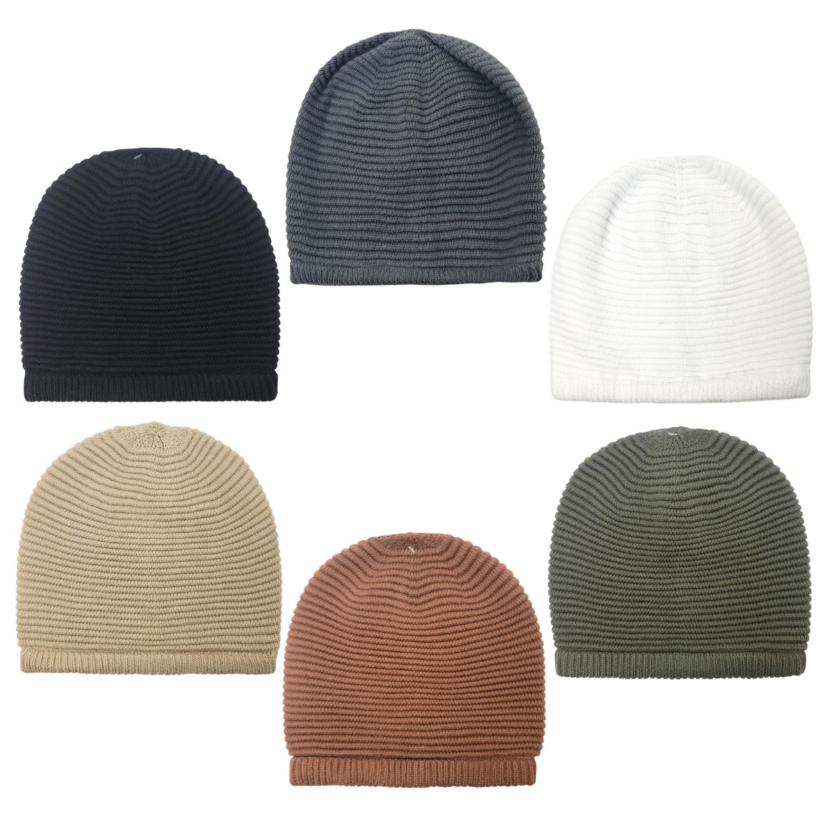 Rasta Knitted Beanie- R0002, Cotton, OSFA