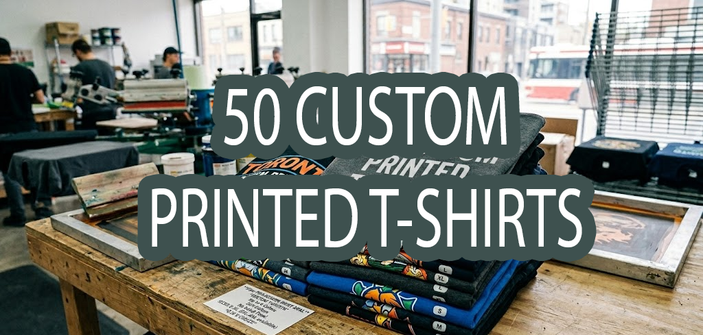The 50pc Pro T-Shirt Deal - All-In Screen Printing (Up to 4 Colors)