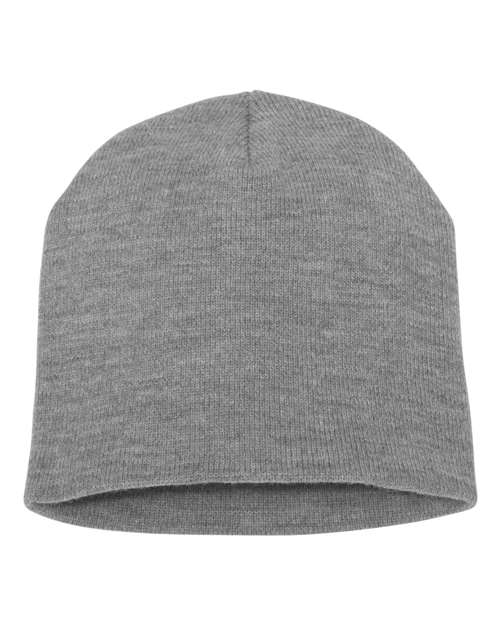 8 1/2" Beanie - - 4336 Heather One Size 1500KC 18495 2023 Fall Style Guide Adult Back to School 2025 CA Beanies Cozy Essentials Fitness and Wellness FSG - Back to School Essentials FSG In the Stands Go To Basics Go To Fashion Headwear High Visibility Knit Mens & Unisex No Visible Logos One Size Outerwear Safety School & Team The Edit Corporate Gifting CA Uncuffed Beanies Workwear WSG 2023 Winter Style Guide WSG Emerging Markets WSG Influencers YP Classics