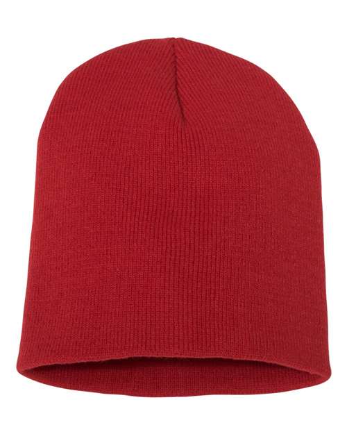 8 1/2" Beanie - - 4336 Red One Size 1500KC 18495 2023 Fall Style Guide Adult Back to School 2025 CA Beanies Cozy Essentials Fitness and Wellness FSG - Back to School Essentials FSG In the Stands Go To Basics Go To Fashion Headwear High Visibility Knit Mens & Unisex No Visible Logos One Size Outerwear Safety School & Team The Edit Corporate Gifting CA Uncuffed Beanies Workwear WSG 2023 Winter Style Guide WSG Emerging Markets WSG Influencers YP Classics