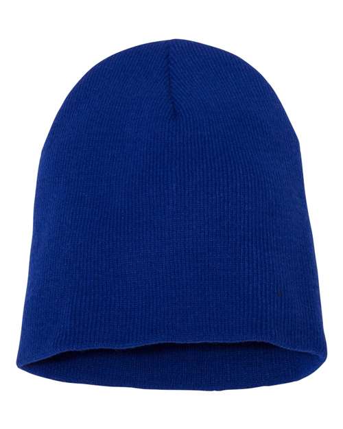8 1/2" Beanie - - 4336 Royal One Size 1500KC 18495 2023 Fall Style Guide Adult Back to School 2025 CA Beanies Cozy Essentials Fitness and Wellness FSG - Back to School Essentials FSG In the Stands Go To Basics Go To Fashion Headwear High Visibility Knit Mens & Unisex No Visible Logos One Size Outerwear Safety School & Team The Edit Corporate Gifting CA Uncuffed Beanies Workwear WSG 2023 Winter Style Guide WSG Emerging Markets WSG Influencers YP Classics