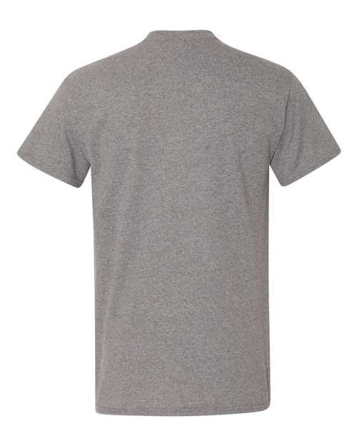 Gildan 8300, Unisex Dryblend Pocket T-shirt, Graphite Heather