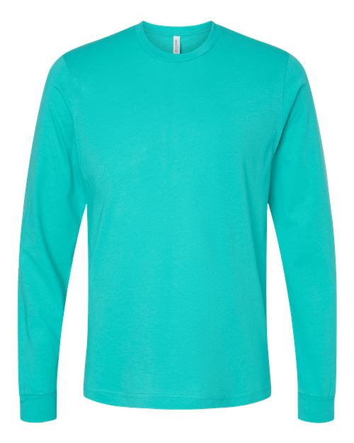 BELLA + CANVAS 3501, Unisex Jersey Long Sleeve Tee, Teal