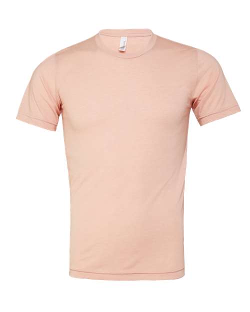 BELLA + CANVAS 3413, Triblend Tee, Peach Triblend
