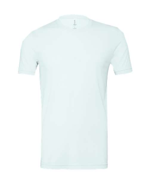 BELLA + CANVAS 3413, Triblend Tee, Ice Blue Triblend