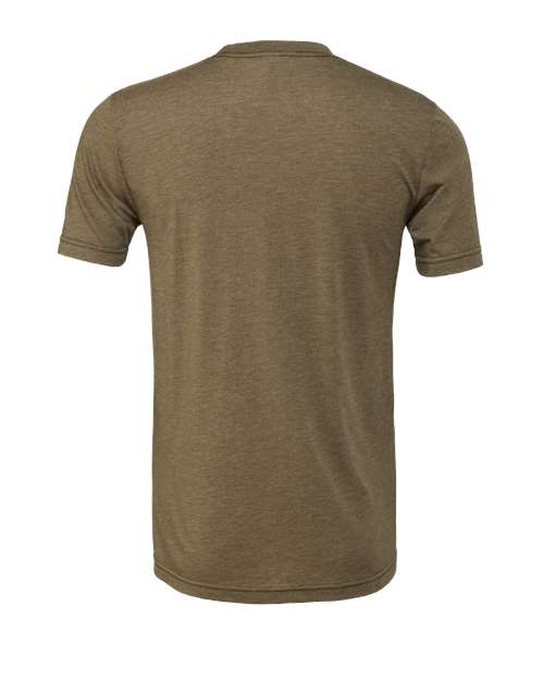BELLA + CANVAS 3413, Triblend Tee, Olive Triblend