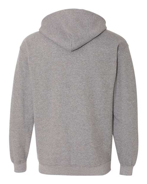 Gildan 18600, Unisex Heavy Blend Full-zip Hooded Sweatshirt, Graphite Heather
