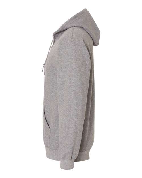 Gildan 18600, Unisex Heavy Blend Full-zip Hooded Sweatshirt, Graphite Heather