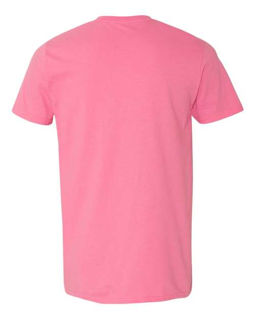 Gildan 64000, Unisex Softstyle T-shirt, Azalea