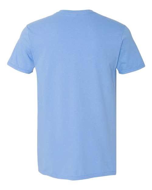 Gildan 64000, Unisex Softstyle T-shirt, Carolina Blue