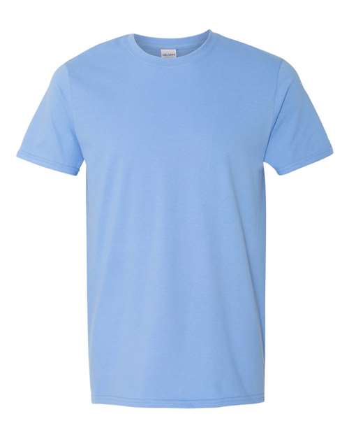 Softstyle Ring-Spun T-Shirt | Comfortable | Unisex - 64000 Carolina Blue casual comfortable cotton everyday wear Polyester printable ring-spun softstyle t-shirt T-Shirts - Core unisex