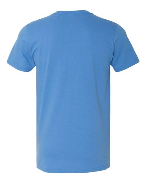 Gildan 64000, Unisex Softstyle T-shirt, Iris