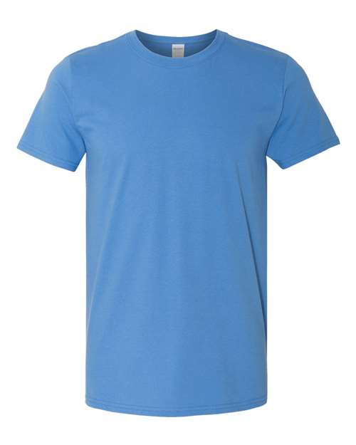 Softstyle Ring-Spun T-Shirt | Comfortable | Unisex - 64000 Iris casual comfortable cotton everyday wear Polyester printable ring-spun softstyle t-shirt T-Shirts - Core unisex