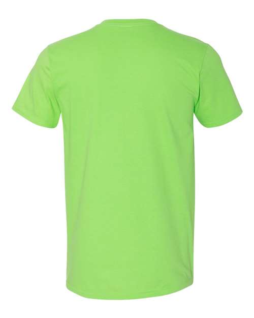 Gildan 64000, Unisex Softstyle T-shirt, Lime