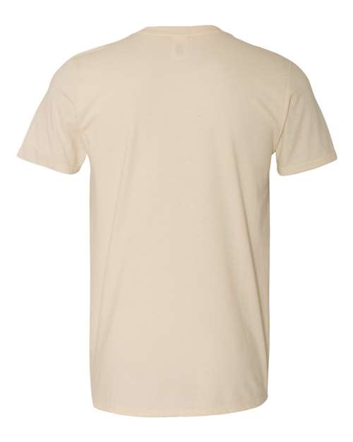 Gildan 64000, Unisex Softstyle T-shirt, Natural