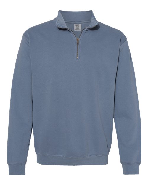 Comfort Colors 1580 Unisex Garment-Dyed Quarter-Zip Sweatshirt