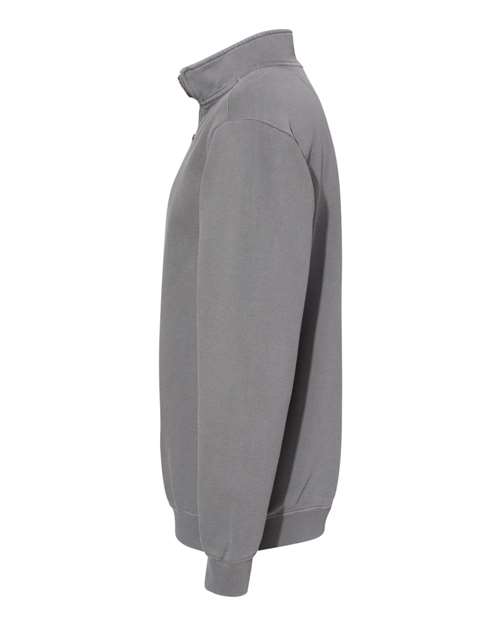 Comfort Colors 1580 Unisex Garment-Dyed Quarter-Zip Sweatshirt