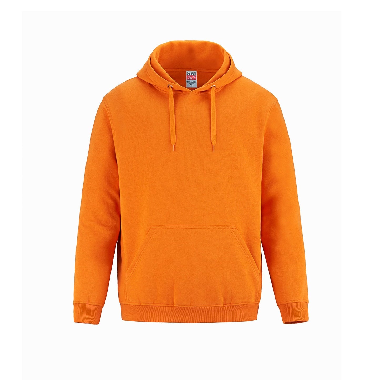 L00550 - Oversizes - Vault - Adult Pullover Hooded Sweatshirt Orange 70% Cotton 30% Polyester 0550 1850 550 __label:NEW COLORS atcf2500 black burgundy charcoal cozy CSW24/7 dtg fleece g185 green grey hoodies kangaroo pocket Ladies maroon navy orange pink pullover purple red royal sweat shirt sweatshirt team vault white