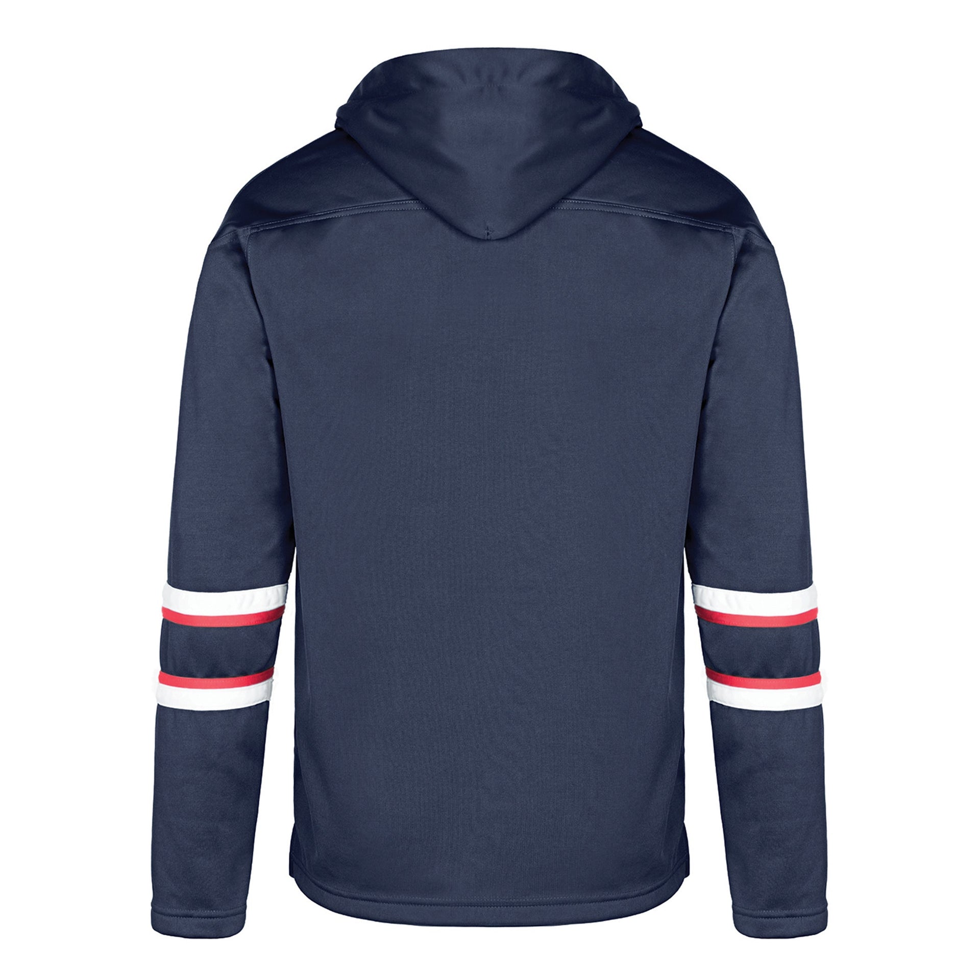 L00617 - Dangle - Adult Pullover Hockey Lace Hooded Sweatshirt 617 adult athletic blue CX2 hockey hoodie kangaroo mens team