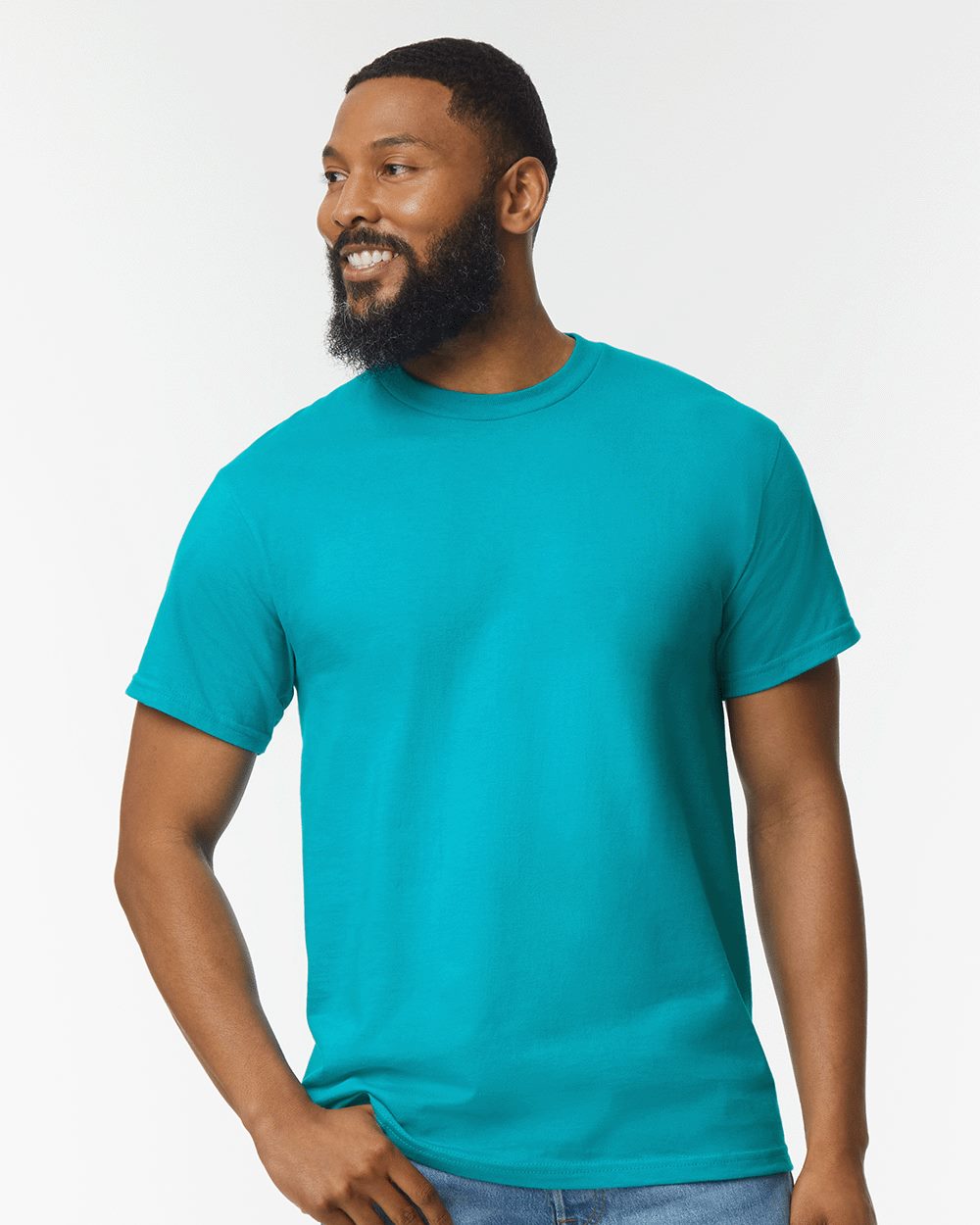 Gildan H000, Unisex Hammer T-shirt, Black