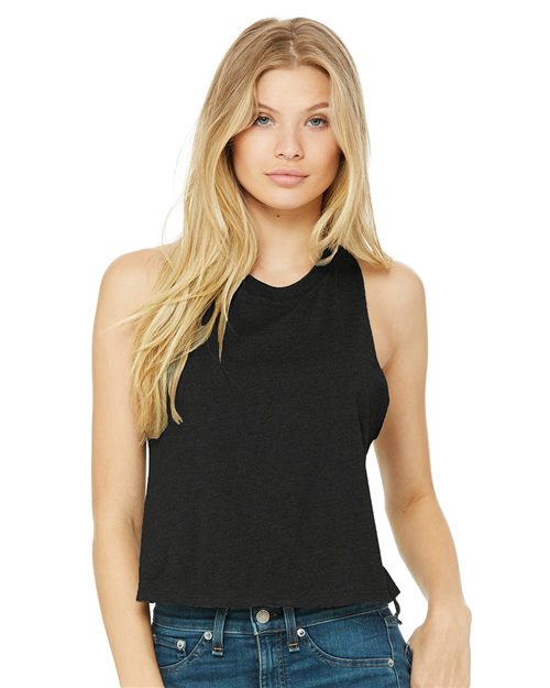 Women's Racerback Crop Tank -  - 6282 - Toronto Screen Printing- Color