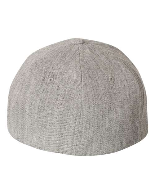 Flexfit 6477, Wool-blend Cap, Heather Grey