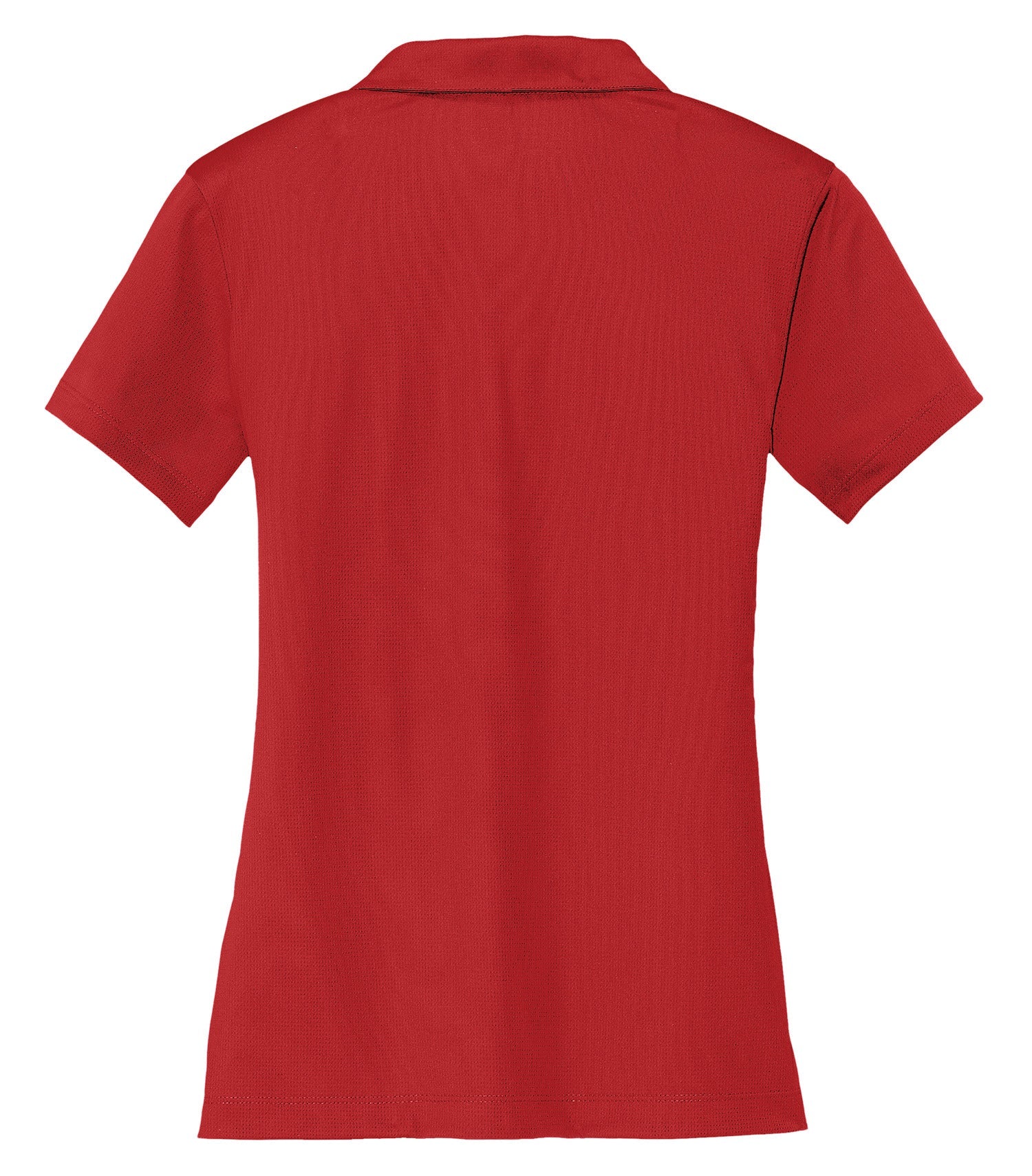 Nike - NIKE Dri-FIT VERTICAL MESH LADIES' POLO. - 637165 University Red 637165 Nike