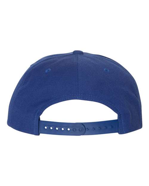 YP Classics 5089M, Premium Five-panel Snapback Cap, Royal