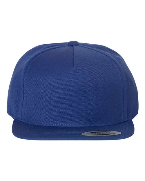 YP Classics 5089M, Premium Five-panel Snapback Cap, Royal