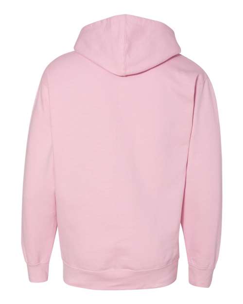 Independent Trading Co. SS4500, Unisex Midweight Hooded Sweatshirt, Light Pink