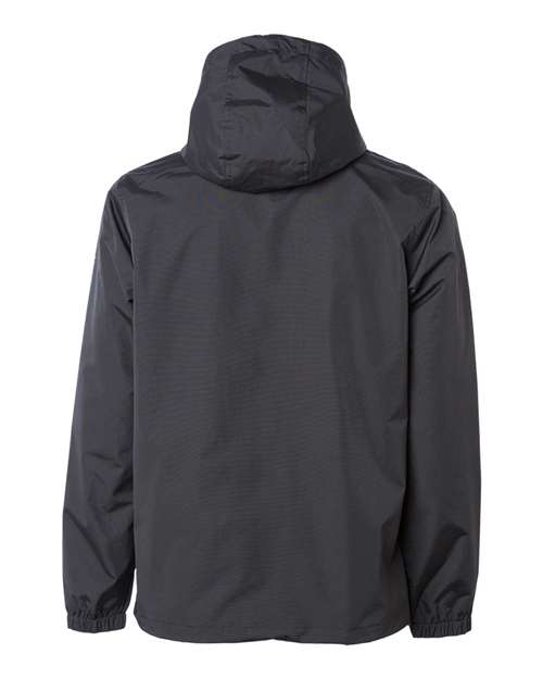 Independent Trading Co. EXP94NAW, Men's Nylon Anorak, Black