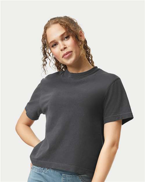 Women's Garment-Dyed Heavyweight Boxy T-Shirt -  - 6069 - Toronto Screen Printing- Color