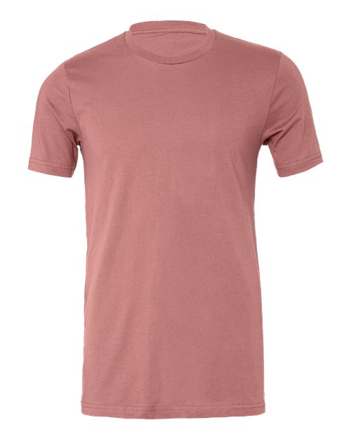 BELLA + CANVAS 3001, Jersey Tee, Mauve