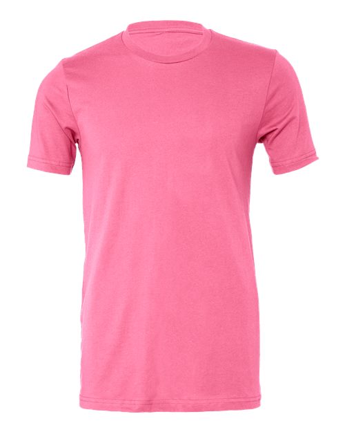 BELLA + CANVAS 3001, Jersey Tee, Charity Pink