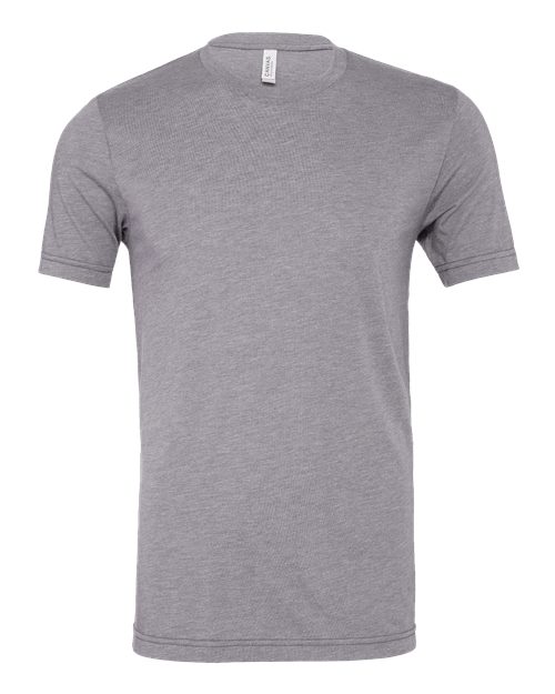 BELLA + CANVAS 3413, Triblend Tee, Storm Triblend