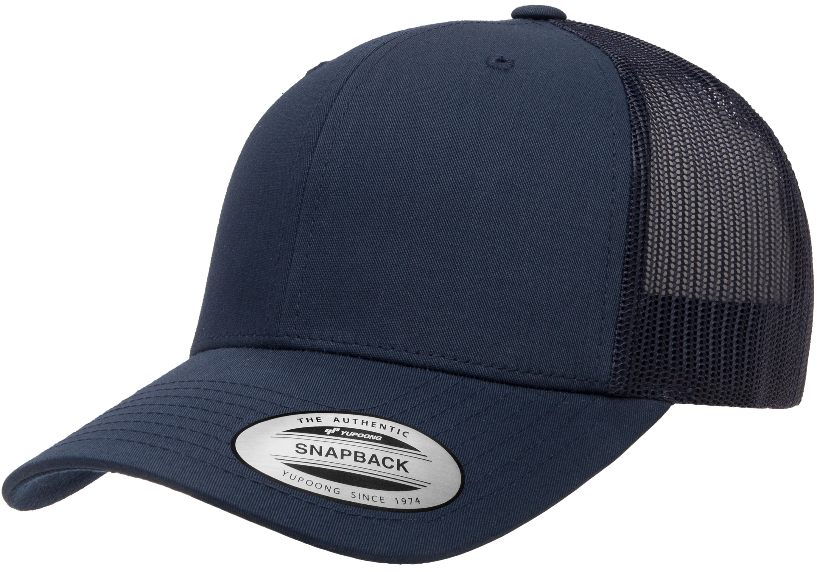 F06606 - YP Classics Snap Back Trucker Cap Navy 6606 6606t __label:IN-STOCK snap back youth yp classic yuupong