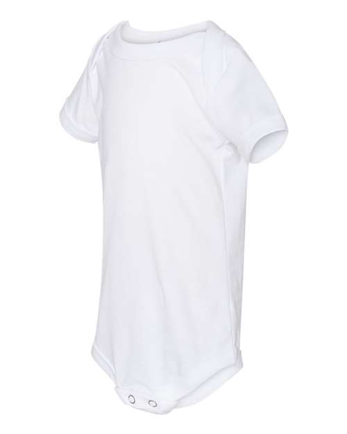 BELLA + CANVAS 100B, Infant Jersey One Piece, White