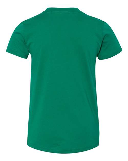 BELLA + CANVAS 3001Y, Youth Jersey Tee, Kelly