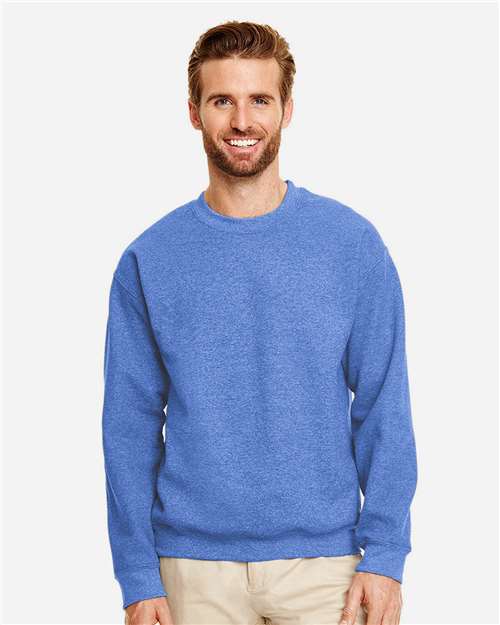 Unisex Heavy Blend™ Crewneck Sweatshirt - Heather Deep Royal -  - 372