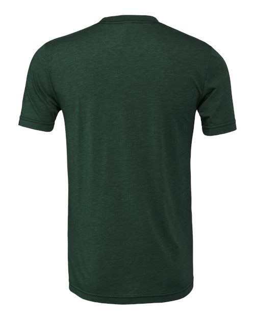 BELLA + CANVAS 3413, Triblend Tee, Solid Forest Triblend