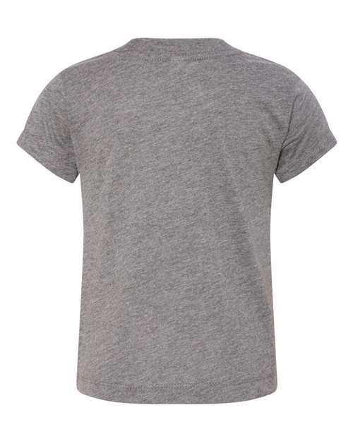 BELLA + CANVAS 3413T, Toddler Triblend Tee, Grey Triblend
