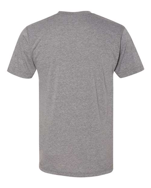 American Apparel TR401, Unisex Triblend Track Tee, Athletic Grey