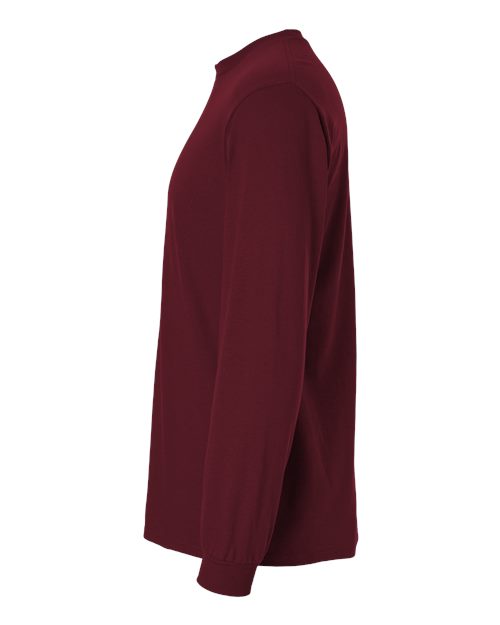 Gildan 8400, Unisex Dryblend 50/50 Long Sleeve T-shirt, Maroon