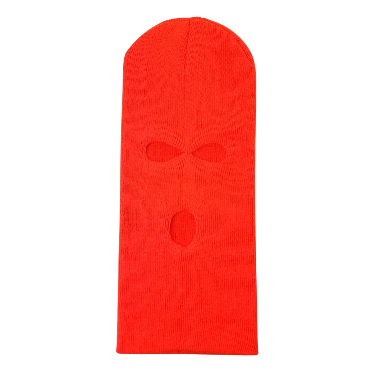 3 Hole Balaclava - XO3, Multi-Coloured Neon Orange OSFA
