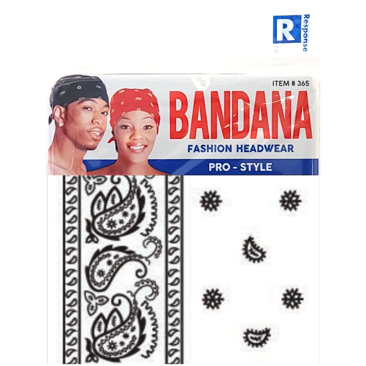Bandana - Individual Package, Various Colours, One Size Accessories Dozen Special
