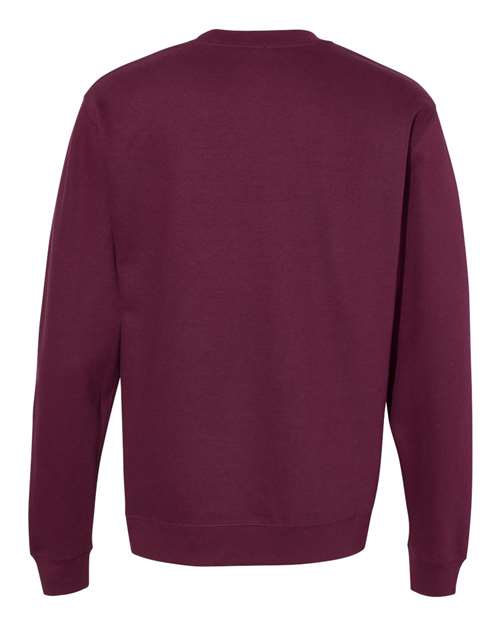 Independent Trading Co. SS3000, Unisex Midweight Crewneck Sweatshirt, Maroon