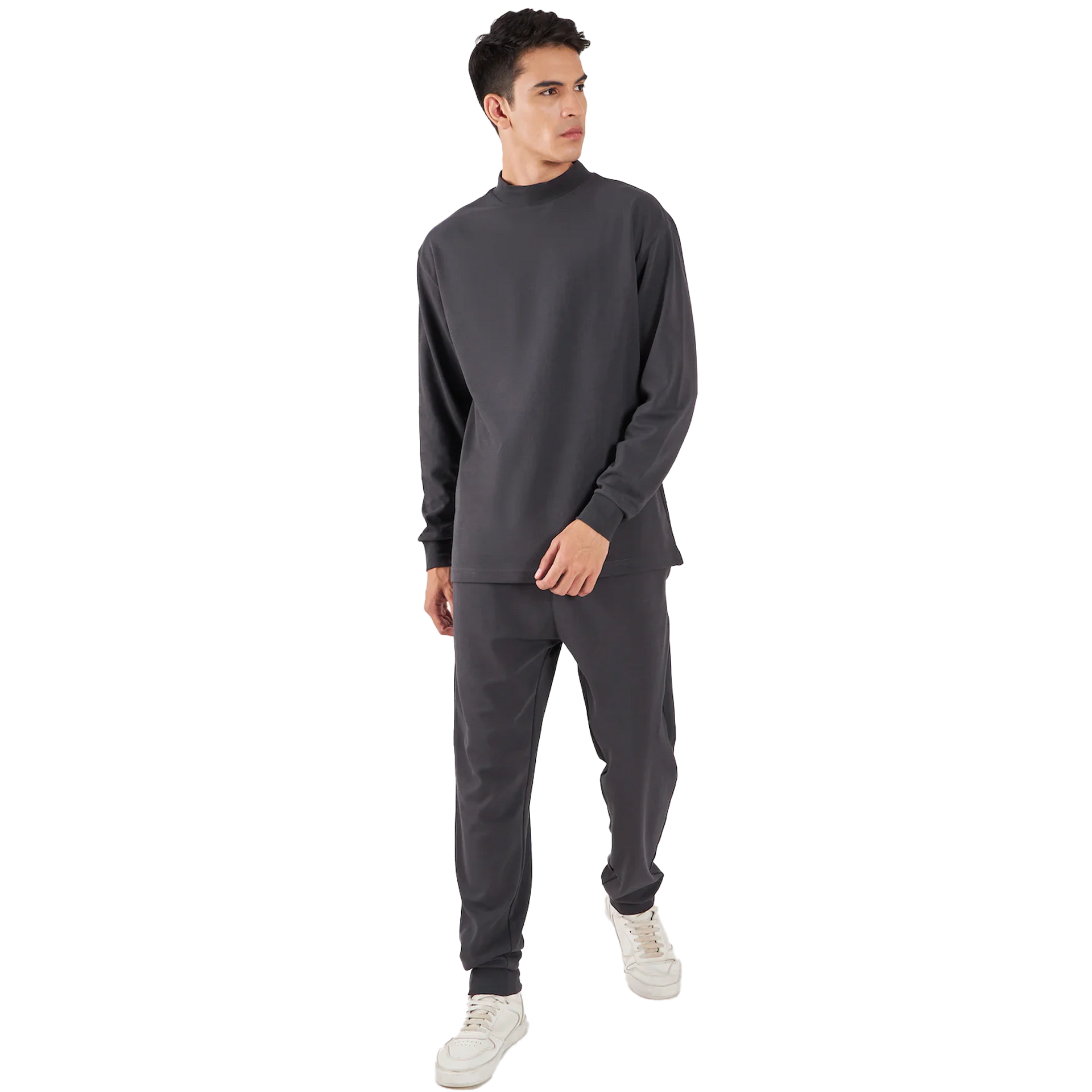 7030 - Dri Ease Heavy Mockneck Long AXISM COTTON / POLYESTER CREWS DRI EASE MEN MIDWEIGHT REGULAR tearaway