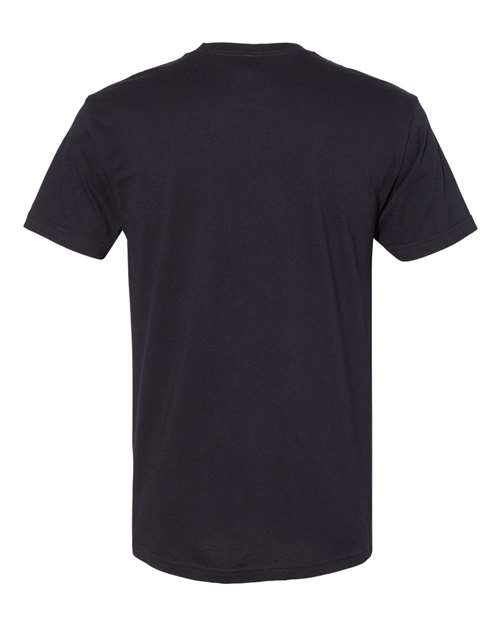 Next Level 3605, Unisex Cotton Pocket Tee, Black